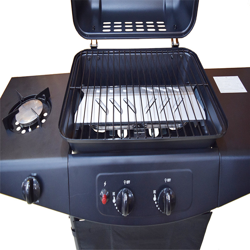 CE schvalovací vozík jednoduchý venkovní LGP plynový gril BBQ